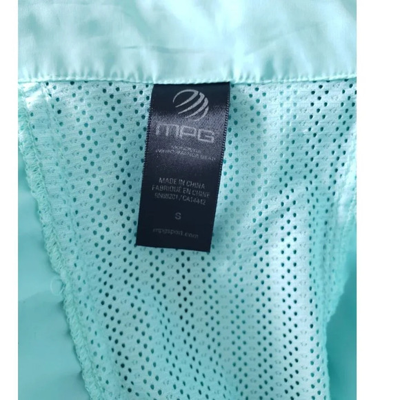 Light  fashionable teal jogging jacket SMALL Wind breaker Hiking Jacket - Picture 11 of 11